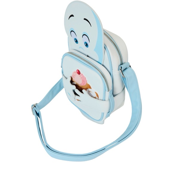 Casper The Friendly Ghost Loungefly. Glow in the dark, & detachable coin purse. - Picture 3 of 5
